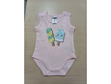 Dievčenské body bez rukávov