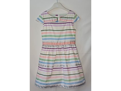 Dievčenské šaty s kr. rukávom