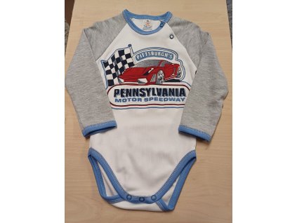 Chlapčenské body s dlhým rukávom