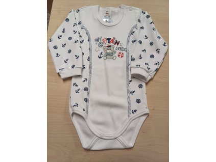 Chlapčenské body s dlhým rukávom