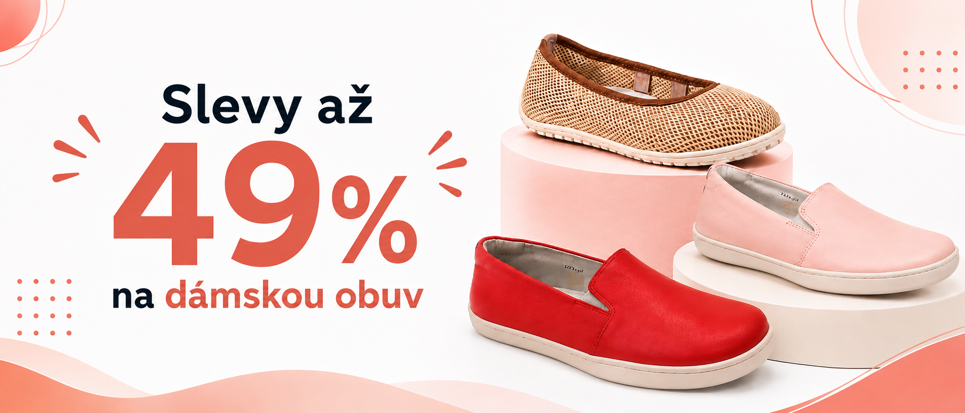 Slevy až 49% na dámskou obuv