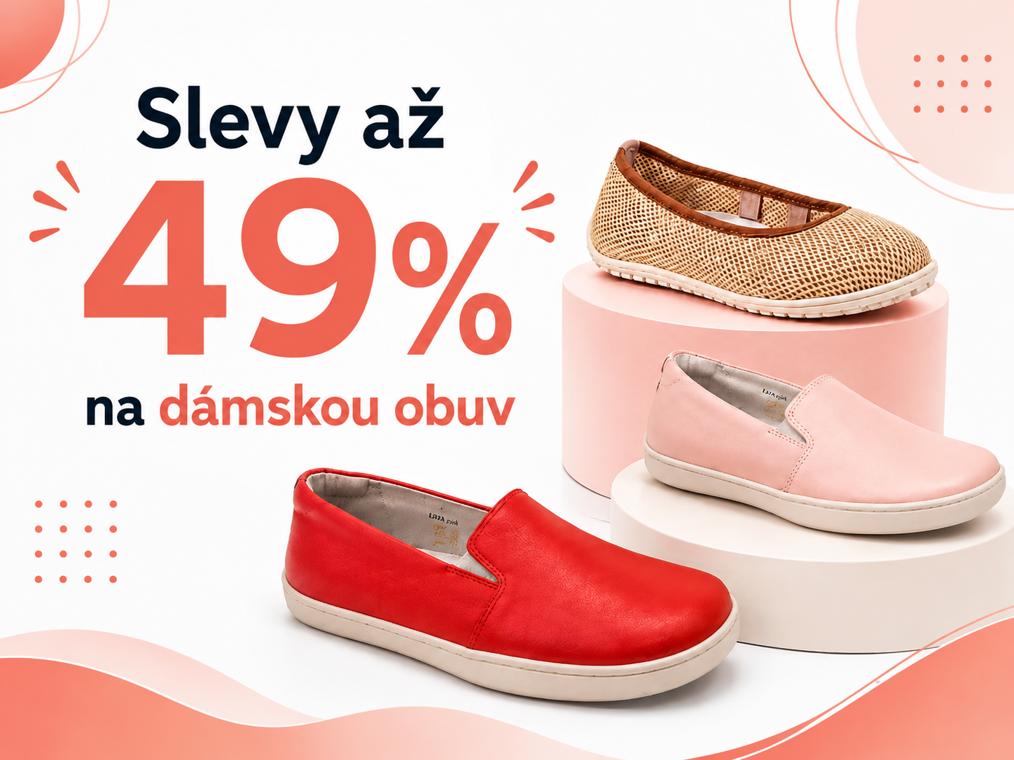 Slevy až 49% na dámskou obuv
