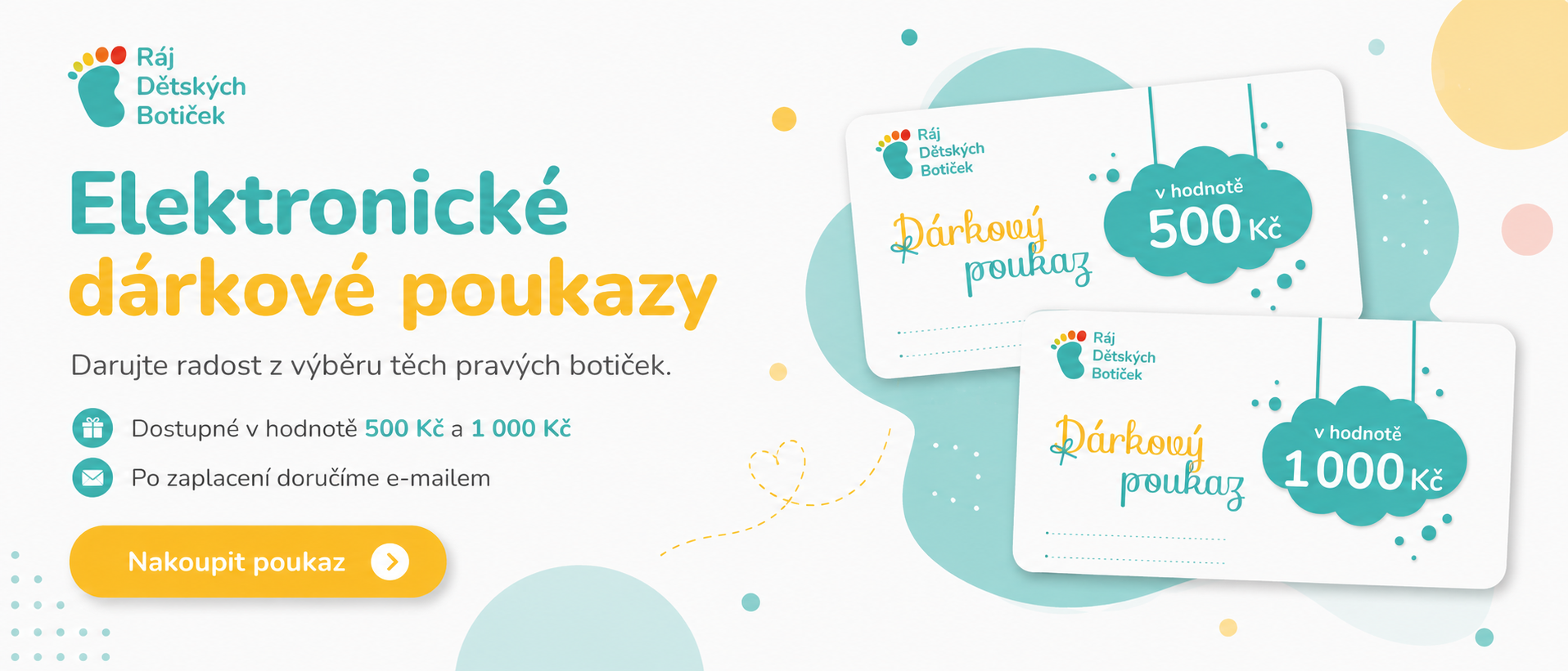 Dárkové poukazy