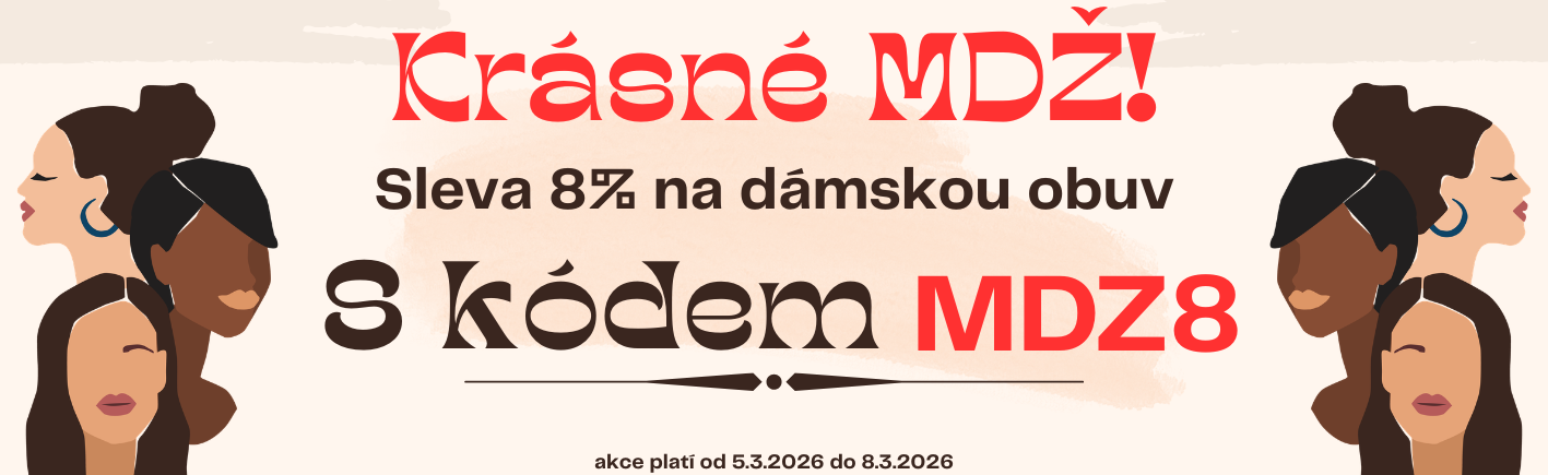 Sleva 8% na dámskou obuv