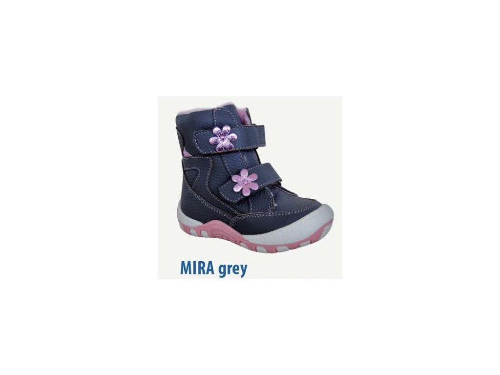 Dívčí obuv Mira grey