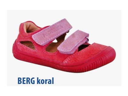 Dívčí sandály Protetika Berg koral