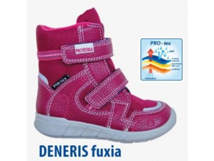 Zimní obuv Deneris fuxia 31-36