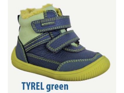 Chlapecká zimní obuv Tyrel green