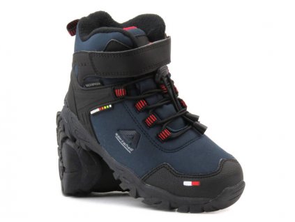 pol il Sniegowce dzieciece buty zimowe AMERICAN CLUB WT 65 22 WT 108 22 i WT 65 23 granatowe 10608