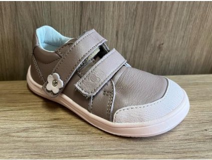 Dívčí Barefoot boty Baby Bare Febo Go Rosabrown