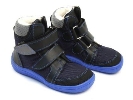 Chlapecké zimní Barefoot boty Beda BF0004/W/MK/NL/OP Bobby