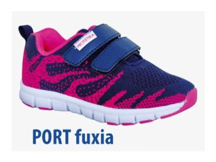 Dívčí obuv Port fuxia