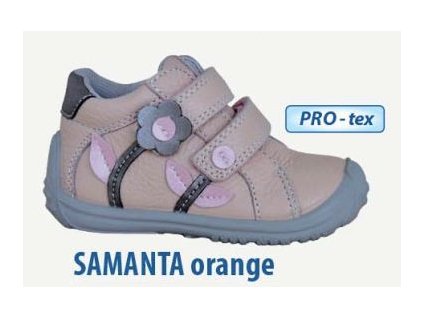 Dívčí obuv Samanta orange