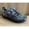Dětské Barefoot tenisky Matty černý melír