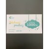 Dárkový poukaz v hodnotě 1000,– Kč
