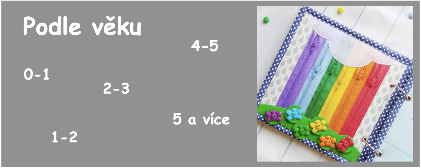 Jak vybrat aktivity do Quiet book podle věku