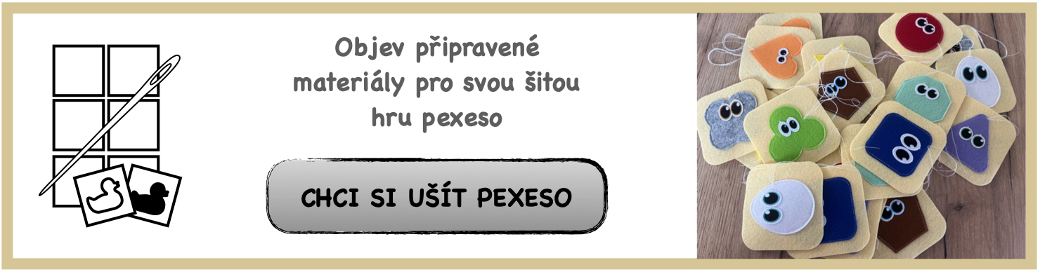 Chci si ušít pexeso