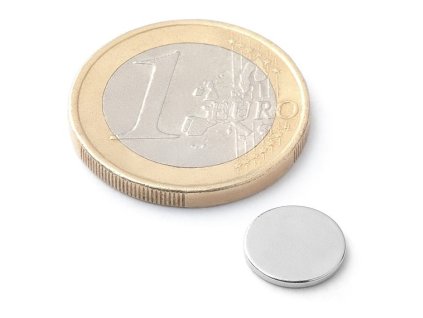 Magnet kotoučový Ø1 cm (tloušťka 2mm)