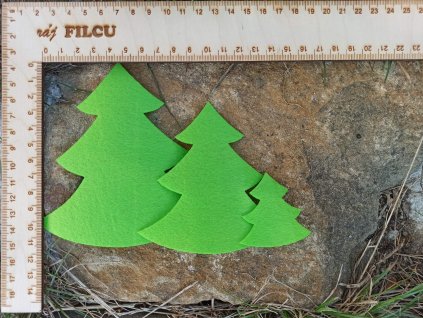 Jehličnaté stromy  - výseky