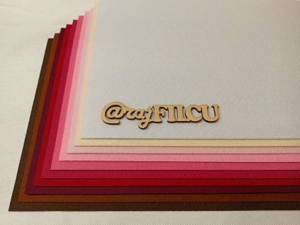 Sada korejského filcu 20x30 cm (10 barev)