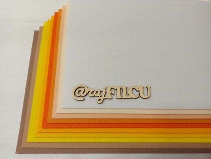 Sada korejského filcu 20x30 cm (10 barev)