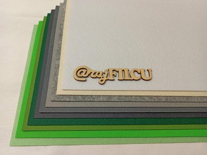 Sada korejského filcu 20x30 cm (10 barev)