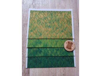 Gras auf A5 - Filzplatte
