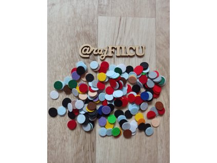 Räder 1,5 cm (12 Stück) - Ausschnitte