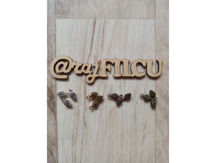 Zapfen in verschiedenen Farben - 3er-Set