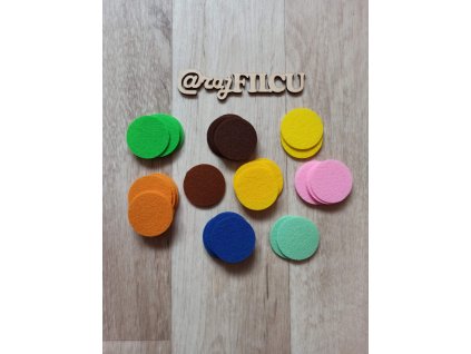 Räder 3 cm (8 Stück) - Ausschnitte