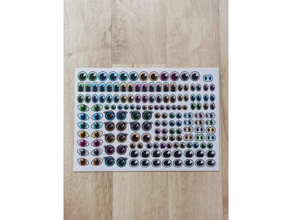 Augen verschiedener Art – Filzplatte