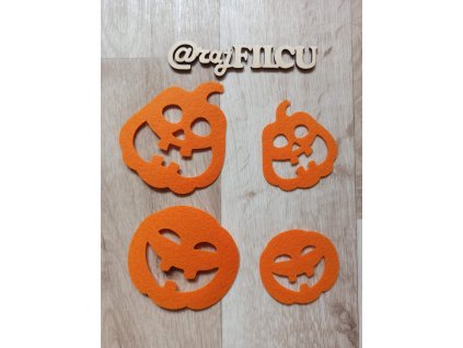 Kürbis-Halloween - Scheiben