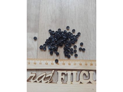 Knopfminiatur 100 Stück (Kunststoff)