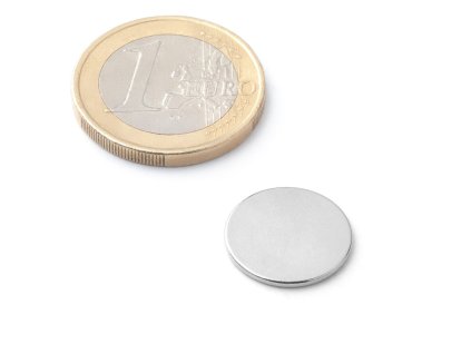 Scheibenmagnet Ø1,5 cm (Stärke 1 mm)