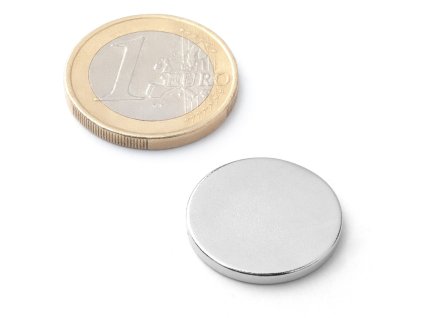Magnes tarczowy Ø2 cm (grubość 2 mm)
