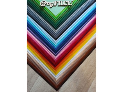 Koreanisches Filzset 20x30 cm (50 farben)