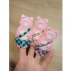 Fingerpuppen Drei kleine Schweinchen - Ausschnitte