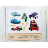 Lightning McQueen 7er-Set - Filzplatte
