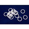Plastovy krouzek bily10mm