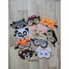 Tiermasken aus Filz