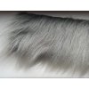 Pelzbesatz - Grausilber