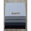 Filc tužený (korejský) pro quiet book - černý, šedý, bílý 20x30 cm