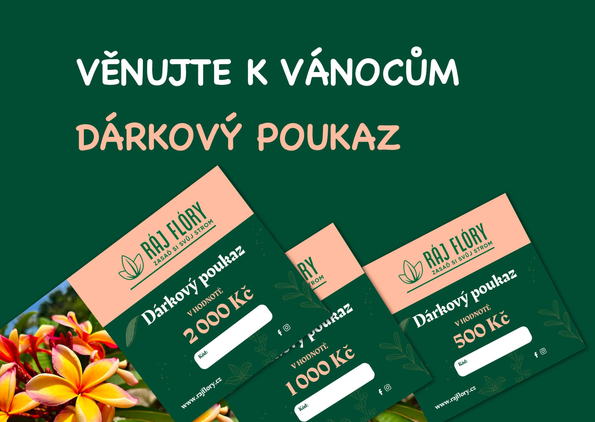 věnujte k vánocům dárkový poukaz