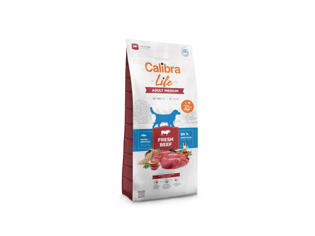 Calibra Dog Life Adult Medium Fresh Beef 2,5kg