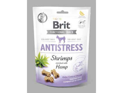 Brit Care Dog Functional Snack Antistress Shrimps 150g