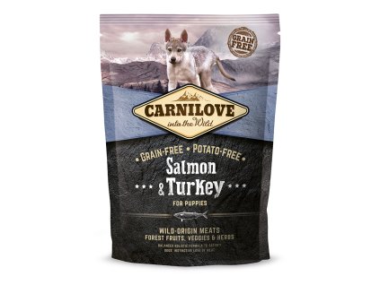 Carnilove Dog Salmon & Turkey for Puppies 1,5kg