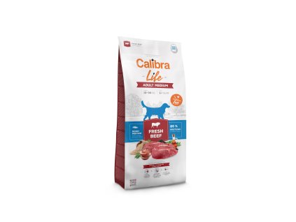 Calibra Dog Life Adult Medium Fresh Beef 2,5kg