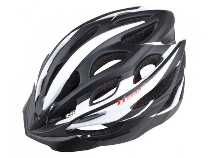 Přilba PRO-T Plus Alcazar In mold -  černá/bílá mat