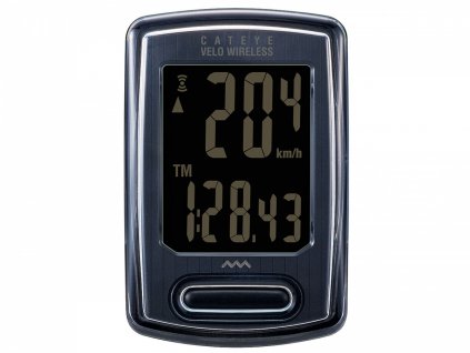 CATEYE Cyklopočítač Velo Wireless (VT230W)! černá/stealth