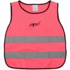 Dětská reflexní vesta růžová UNI velikost